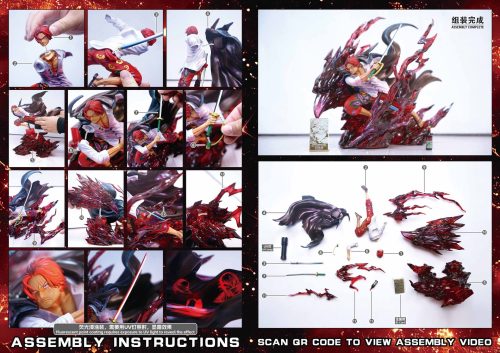 【Pre-order】One Piece Red Hair Pirates GK Resin Statue Jacksdo Studio
