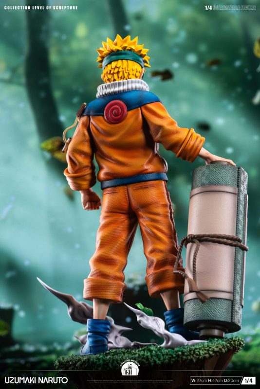 【Pre-order】Childhood Door God Series #1 Uzumaki Naruto GK Resin Statue 1/4 Scale Amazing Museum Studio