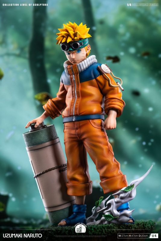 【Pre-order】Childhood Door God Series #1 Uzumaki Naruto GK Resin Statue 1/4 Scale Amazing Museum Studio