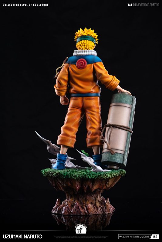 【Pre-order】Childhood Door God Series #1 Uzumaki Naruto GK Resin Statue 1/4 Scale Amazing Museum Studio