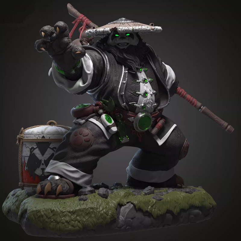 【Pre-order】WOW Chen Stormstout GK Resin Statue 1/6 Scale Pepeho Studio