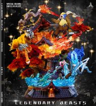 【Pre-order】Legendary Pokémon Entei & Raikou & Suicune GK Resin Statue 666 Studio