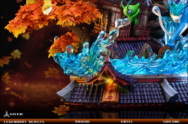 【Pre-order】Legendary Pokémon Entei & Raikou & Suicune GK Resin Statue 666 Studio