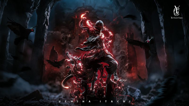 【Pre-order】Uchiha Itachi Resin Statue Yue Guang Cheng Studio