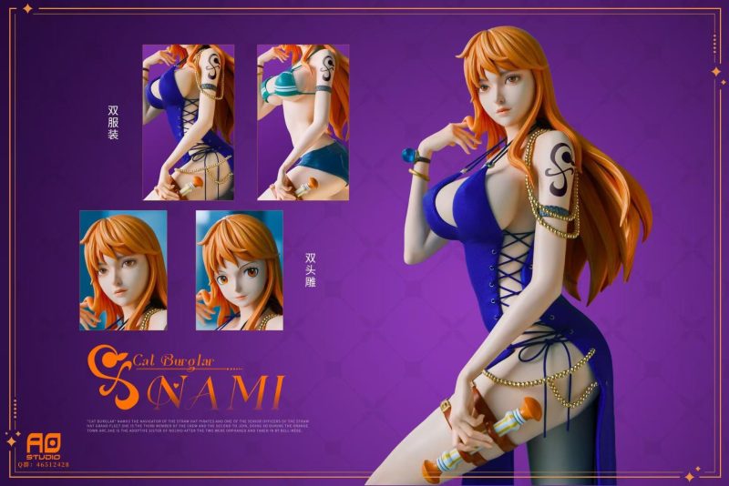 【Pre-order】One Piece Nami Resin Statue 1/4 & 1/6 Scale AO Studio