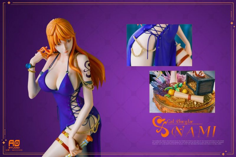 【Pre-order】One Piece Nami Resin Statue 1/4 & 1/6 Scale AO Studio