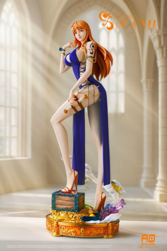 【Pre-order】One Piece Nami Resin Statue 1/4 & 1/6 Scale AO Studio