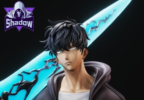 【Pre-order】Solo Leveling Sung Jinwoo Resin Statue Shadow Studio