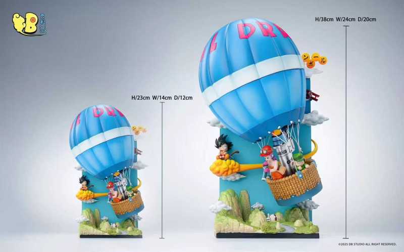 【Pre-order】Dragon Ball Hot Air Balloon Best Friend Group Resin Statue DB-studio