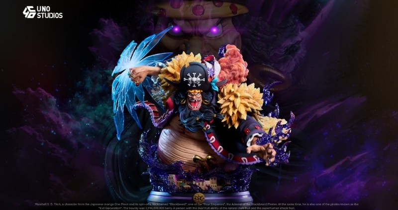 【Pre-order】One Piece Marshall D. Teach Blackbeard Resin Statue 1/4 Scale UNO Studio