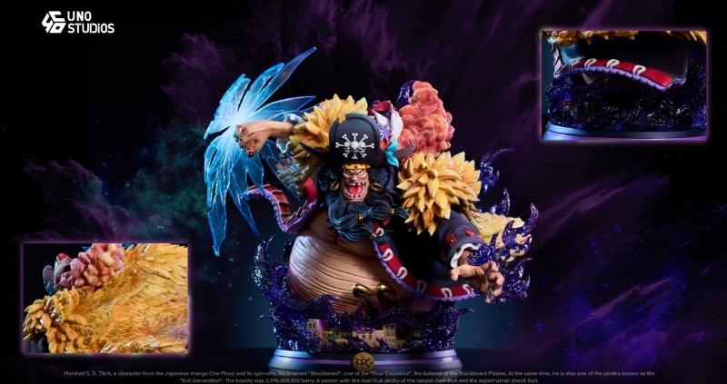 【Pre-order】One Piece Marshall D. Teach Blackbeard Resin Statue 1/4 Scale UNO Studio