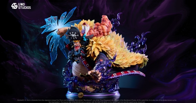 【Pre-order】One Piece Marshall D. Teach Blackbeard Resin Statue 1/4 Scale UNO Studio