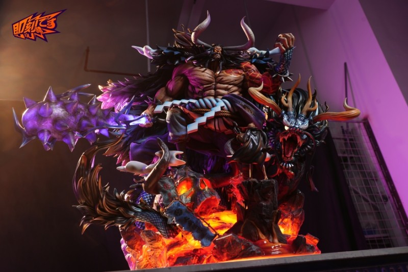 【Pre-order】One Piece Kaido with LED Resin Statue JiKe Studio