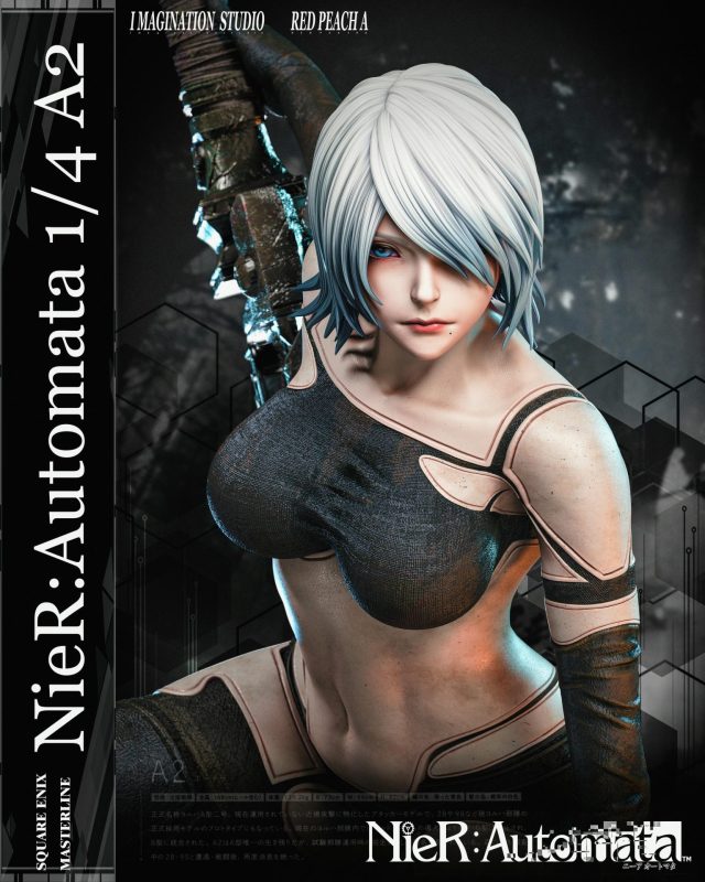 【Pre-order】NieR: Automata A2 Resin Statue 1/4 Scale Imagination Studio x Red Peach A Studio