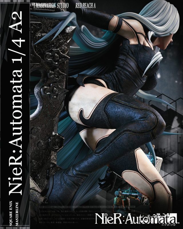 【Pre-order】NieR: Automata A2 Resin Statue 1/4 Scale Imagination Studio x Red Peach A Studio