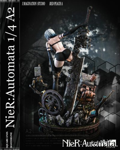 【Pre-order】NieR: Automata A2 Resin Statue 1/4 Scale Imagination Studio x Red Peach A Studio