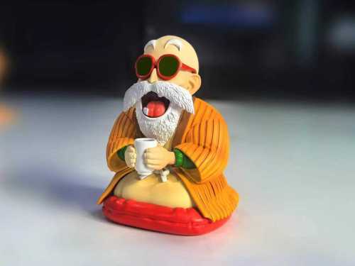 【Pre-order】Dragon Ball Childhood Gongming Studio Tea Drinking Turtle Hermit  Resin Statue