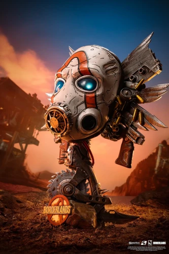 【Pre-order】Pure Arts Studio Borderlands Psycho Bandit Art Mask Exclusive Edition LICENSED Resin Statue