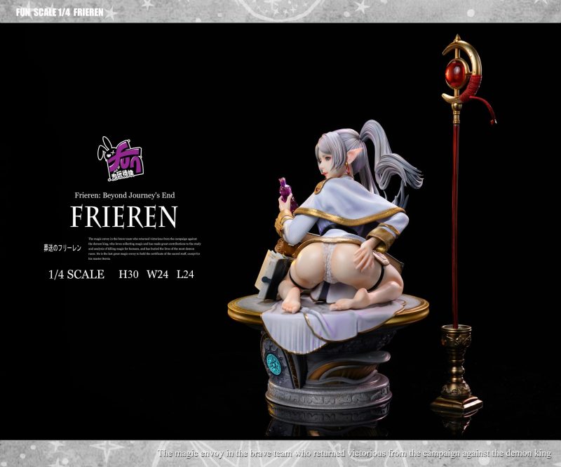 【Pre-order】Continue for Fun Studio 1/4 Scale Frieren: Beyond Journey’s Frieren Statue