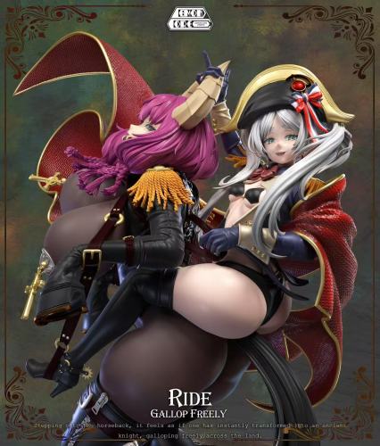 【Pre-order】Demon Core Studio 1/5 Scale Ride Gallop Freely Aura & Frieren GK Resin Statue