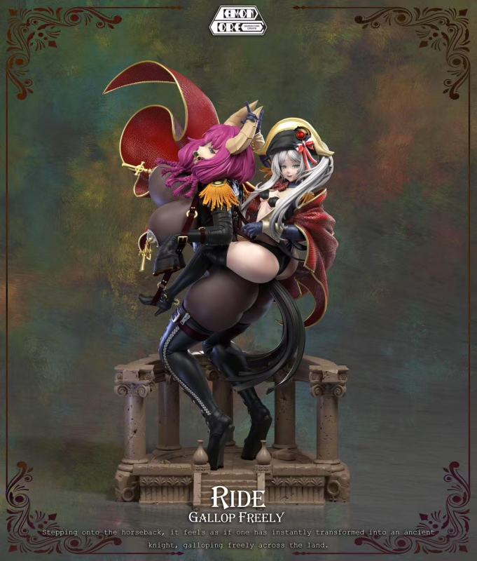 【Pre-order】Demon Core Studio 1/5 Scale Ride Gallop Freely Aura & Frieren GK Resin Statue
