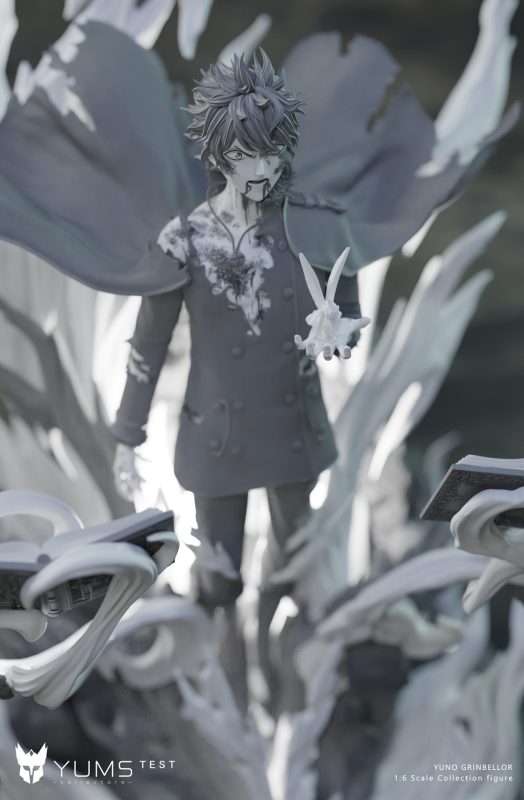 【Pre-order】YUMS Collectors Black Clover Spade Prince Yuno Awakening Form Resin Statue