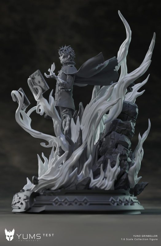 【Pre-order】YUMS Collectors Black Clover Spade Prince Yuno Awakening Form Resin Statue