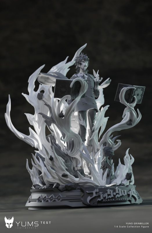 【Pre-order】YUMS Collectors Black Clover Spade Prince Yuno Awakening Form Resin Statue