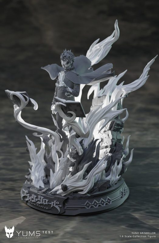 【Pre-order】YUMS Collectors Black Clover Spade Prince Yuno Awakening Form Resin Statue