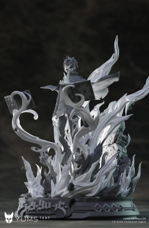 【Pre-order】YUMS Collectors Black Clover Spade Prince Yuno Awakening Form Resin Statue