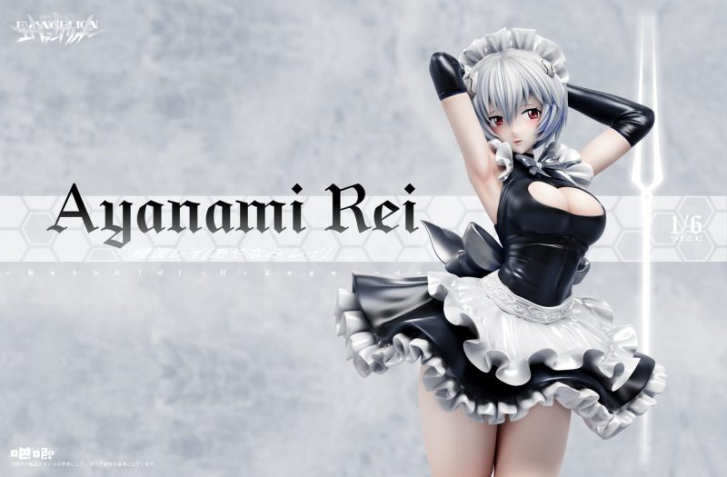 【Pre-order】BaJi Studio 1/6 Scale Maid Ayanami Rei Resin Statue