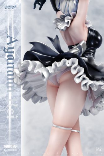 【Pre-order】BaJi Studio 1/6 Scale Maid Ayanami Rei Resin Statue