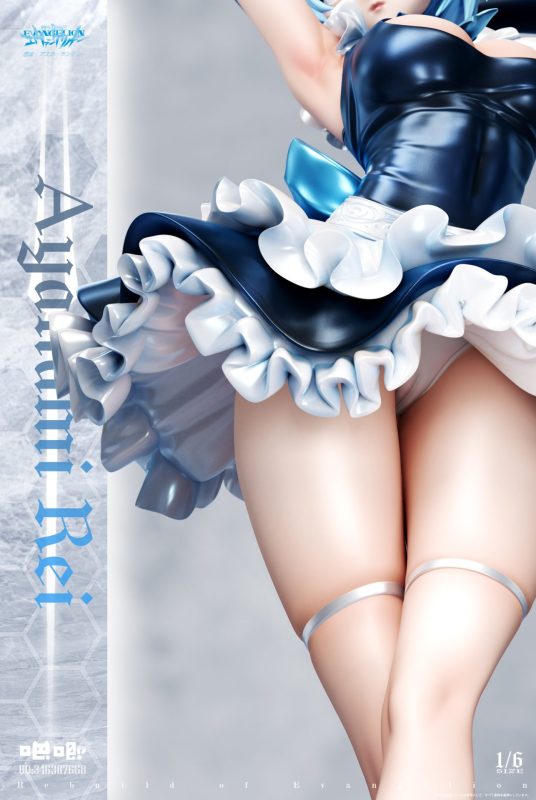 【Pre-order】BaJi Studio 1/6 Scale Maid Ayanami Rei Resin Statue