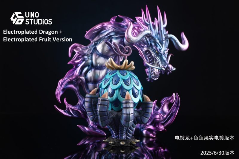 【Pre-order】UNO Studio OP Kaidou Uo Uo no Mi Devil Fruit Resin Statue INSTOCK