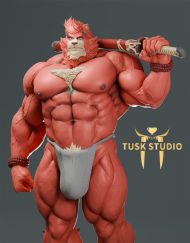 【Pre-order】TusK Studio 1/5 Scale Kumatetsu LINCENSED Resin Statue