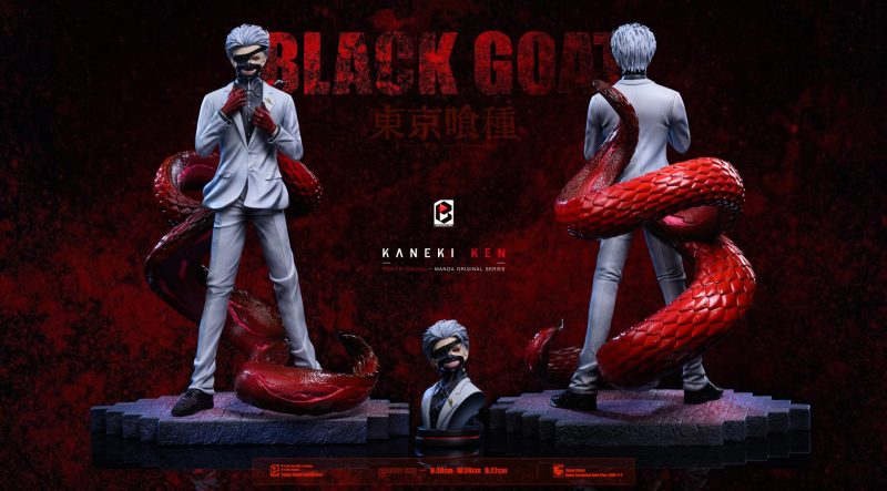 【Pre-order】Black and White Studio Tokyo Ghoul Ken Kaneki Resin Statue