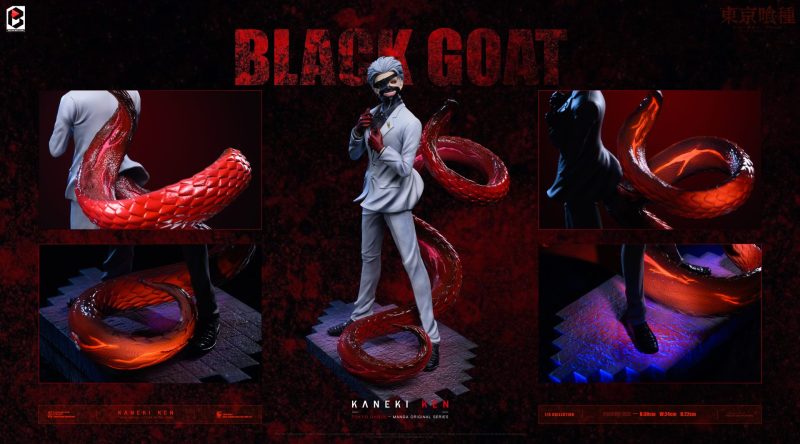【Pre-order】Black and White Studio Tokyo Ghoul Ken Kaneki Resin Statue
