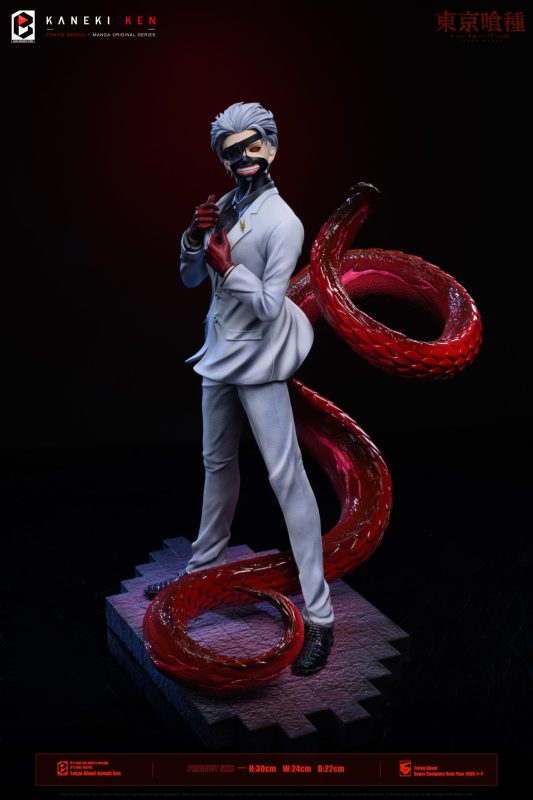 【Pre-order】Black and White Studio Tokyo Ghoul Ken Kaneki Resin Statue