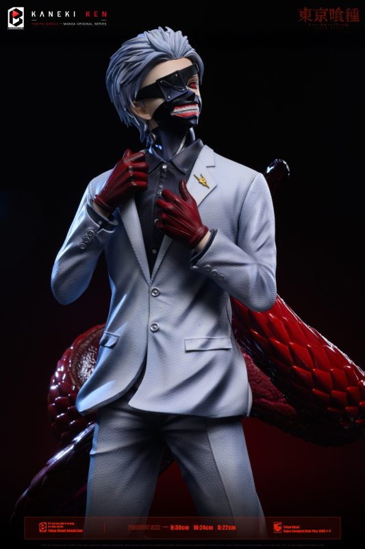 【Pre-order】Black and White Studio Tokyo Ghoul Ken Kaneki Resin Statue
