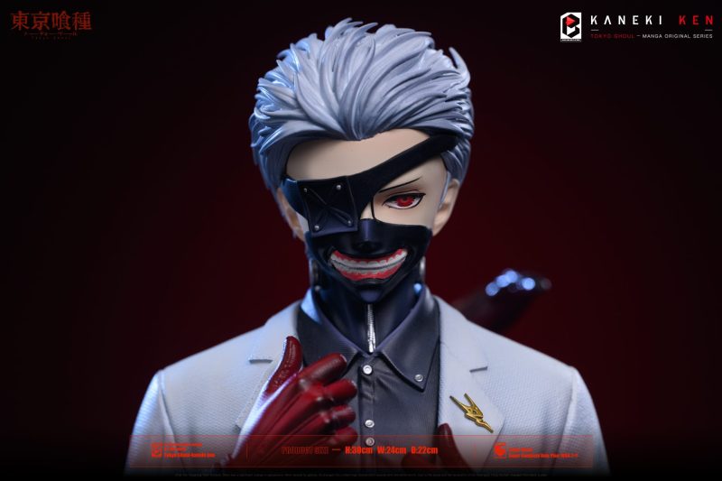【Pre-order】Black and White Studio Tokyo Ghoul Ken Kaneki Resin Statue