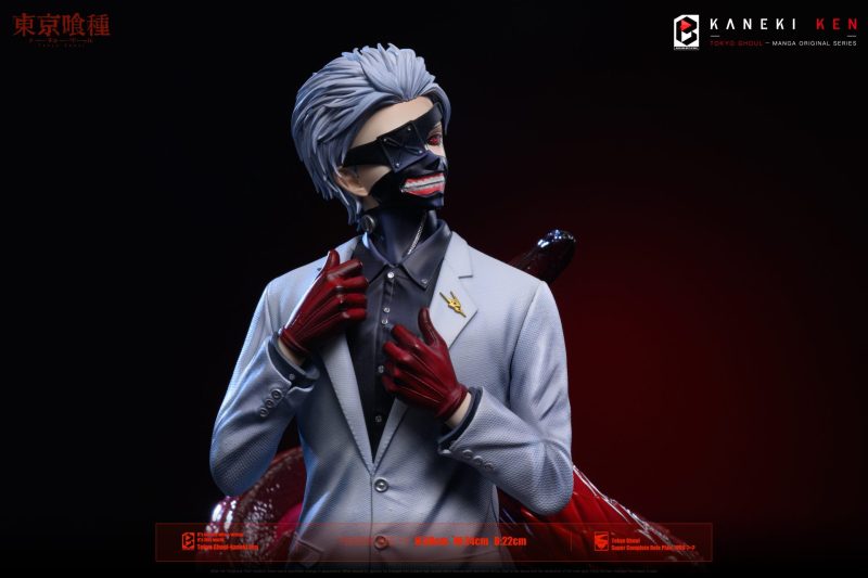 【Pre-order】Black and White Studio Tokyo Ghoul Ken Kaneki Resin Statue