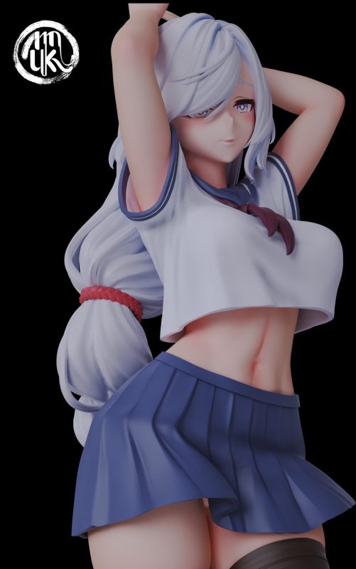 【Pre-order】MoKu Studio 1/6 Scale Shenhe GK Resin Statue