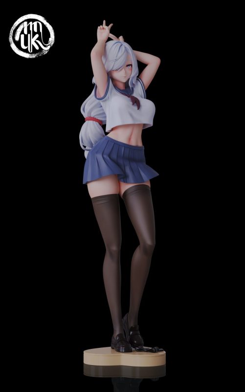 【Pre-order】MoKu Studio 1/6 Scale Shenhe GK Resin Statue