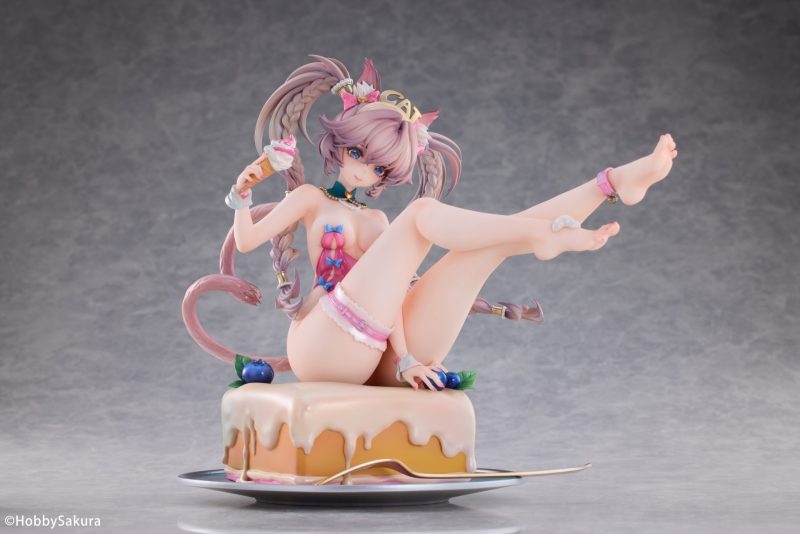 【Pre-order】Hobby Sakura Studio 1/6 Scale Cake Catgirl Pre-painted Figure Resin Statue
