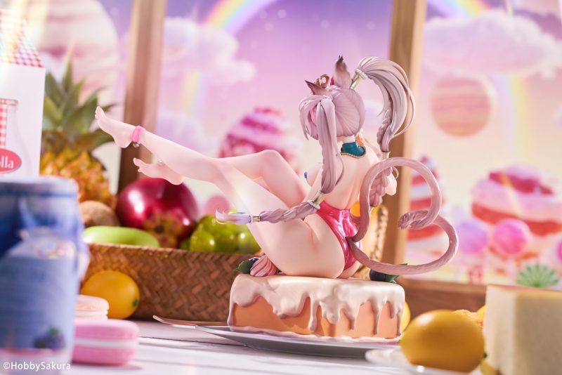 【Pre-order】Hobby Sakura Studio 1/6 Scale Cake Catgirl Pre-painted Figure Resin Statue