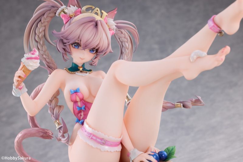 【Pre-order】Hobby Sakura Studio 1/6 Scale Cake Catgirl Pre-painted Figure Resin Statue