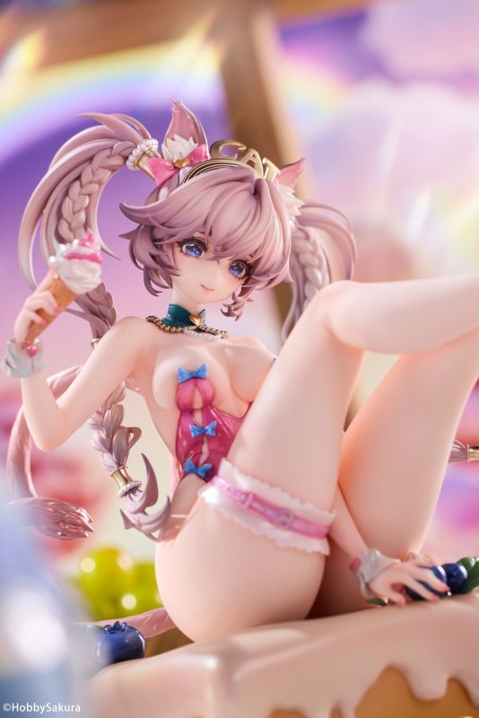 【Pre-order】Hobby Sakura Studio 1/6 Scale Cake Catgirl Pre-painted Figure Resin Statue