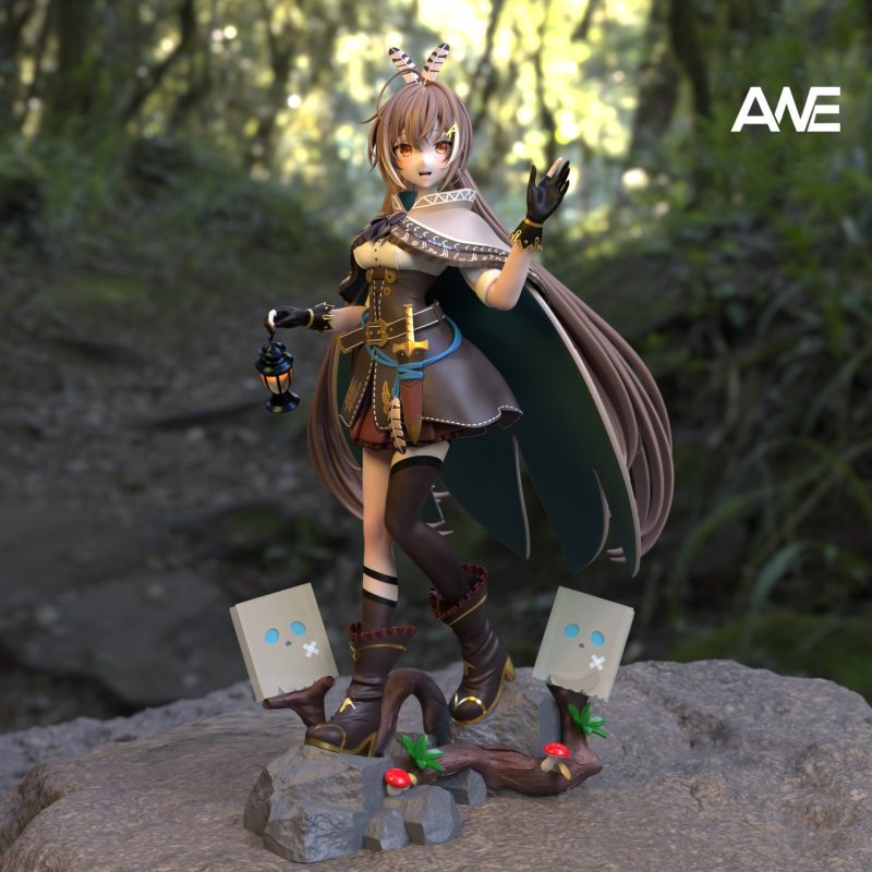 【Pre-order】ANE Studio VTuber Nanashi Mumei GK Resin Statue