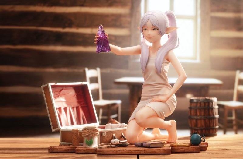 【Pre-order】QuietArt x Hera Studio 1/4 Scale Frieren Resin Statue