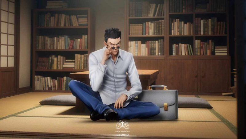 【Pre-order】PG Studio HxH Sitting Leorio & Kurapika Resin Statue